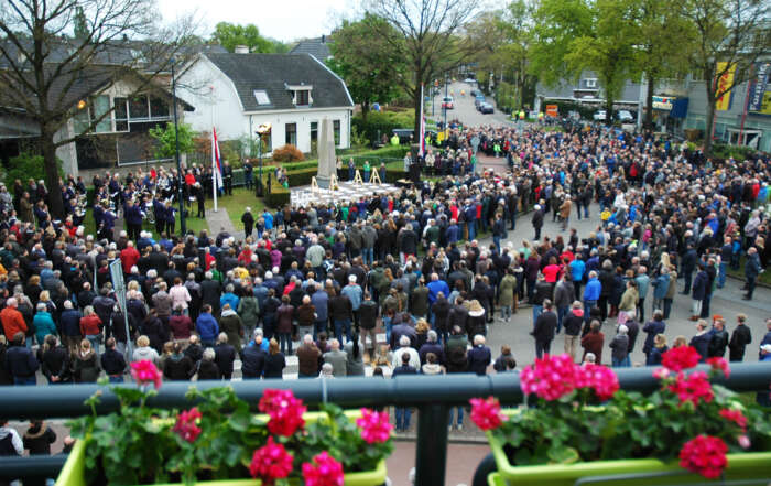 Herdenking Hoogland De Naald 4 mei