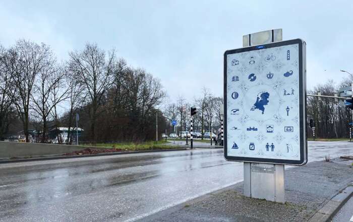 Digitale reclamevitrines Hoogalnd