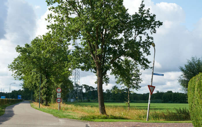 Hoek Bunschoterstraat en Zeldertseweg in Hoogland-West - Kort geding