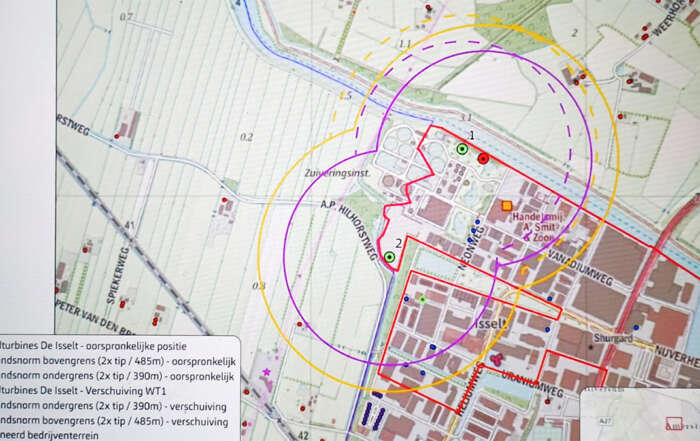 Windturbine verplaatsen