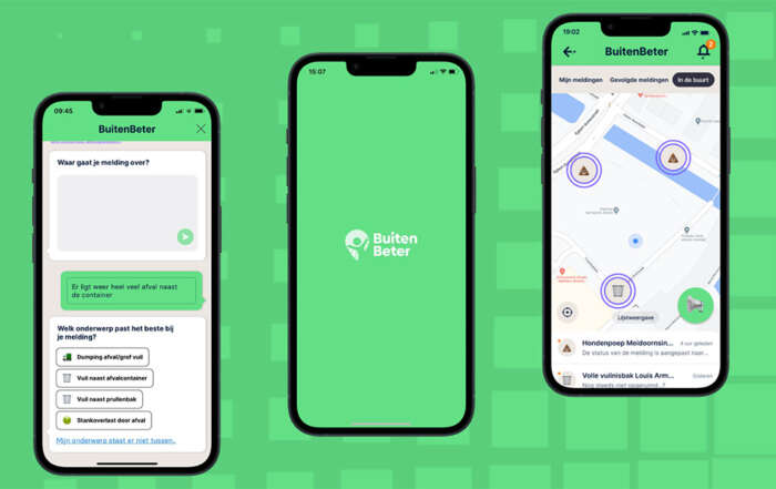 Buiten beter app Gemeente Amersfoort