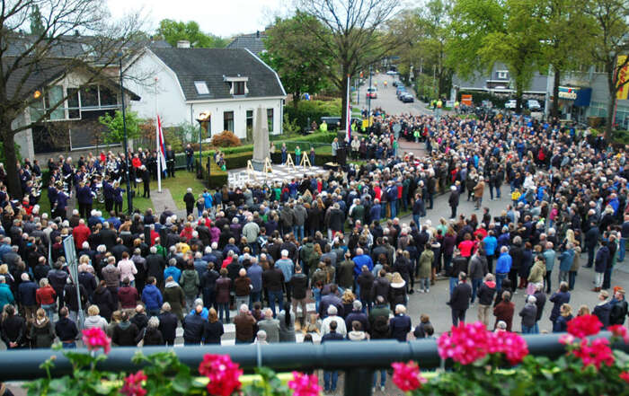 Herdenking Hoogland De Naald 4 mei