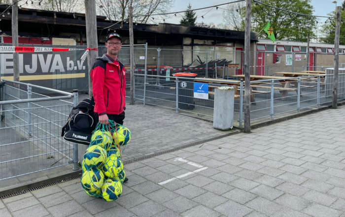 Steun voor vv Hoogland
