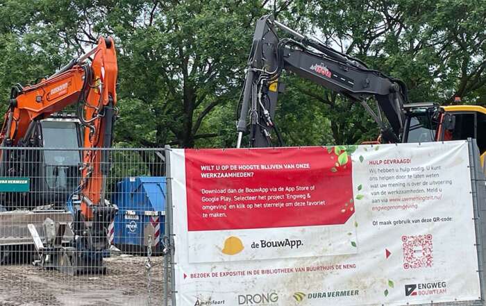 Engweg opslag bouwmaterialen