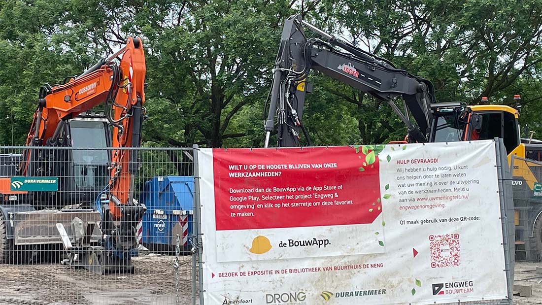 Engweg opslag bouwmaterialen