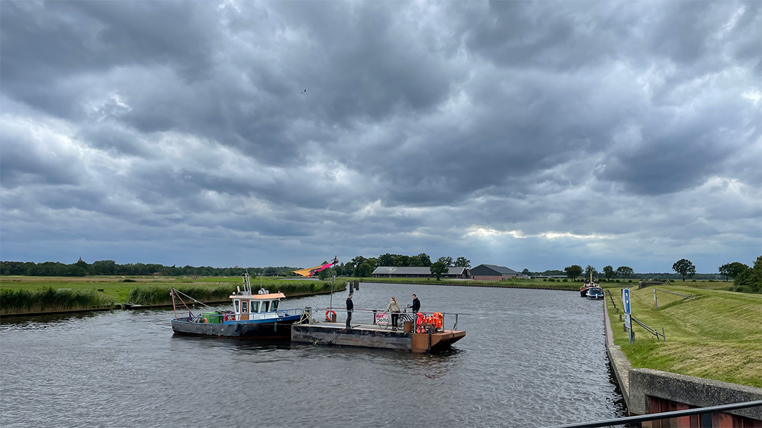 Burgemeester Bolsius kort nieuws JOHO! veerboot