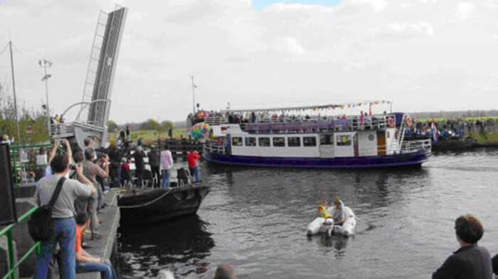 Fietsbrug over de Eem