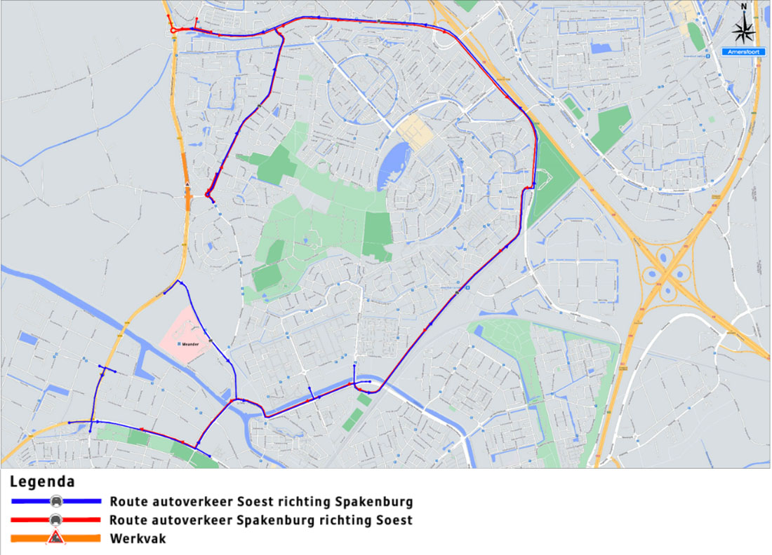 Groot onderhoud Bunschoterstraat