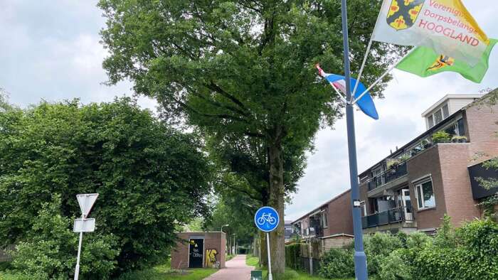 Venterspad in Hoogland