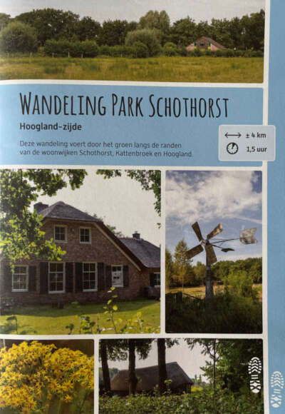 Voorzijde brochure Hoogland-Oost