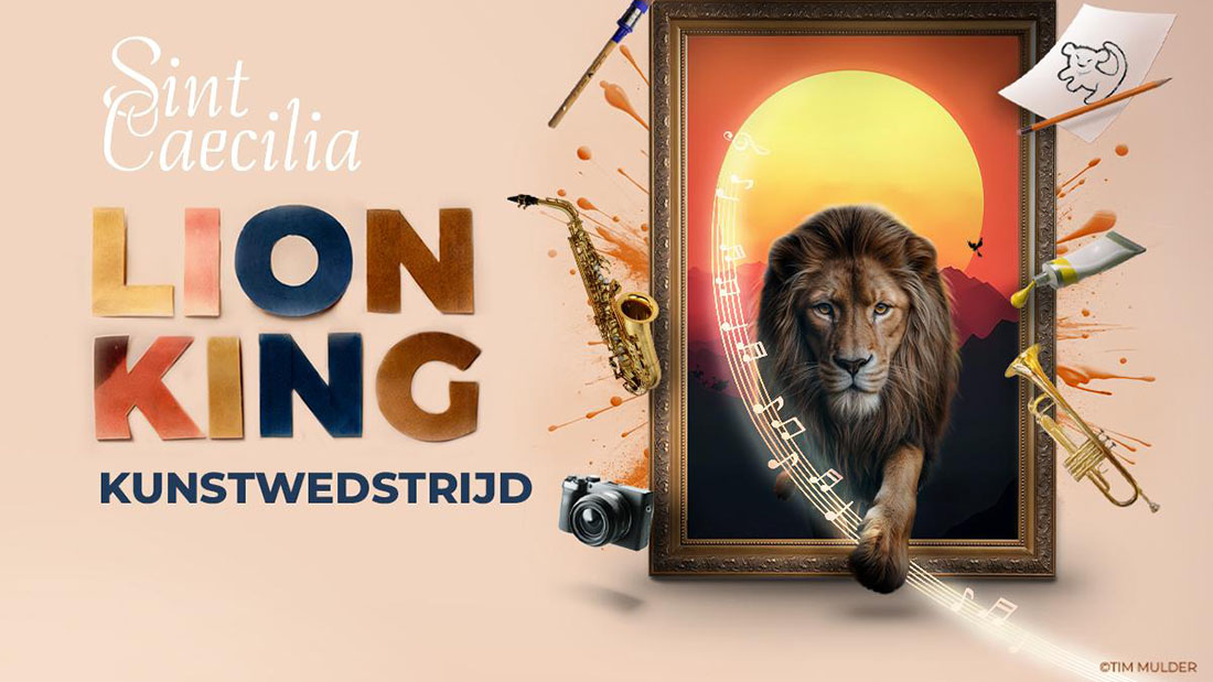 Lion King-kunstwedstrijd Tim Mulder