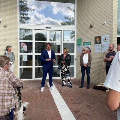 Wethouder Johnas van Lammeren wijk Langenoord