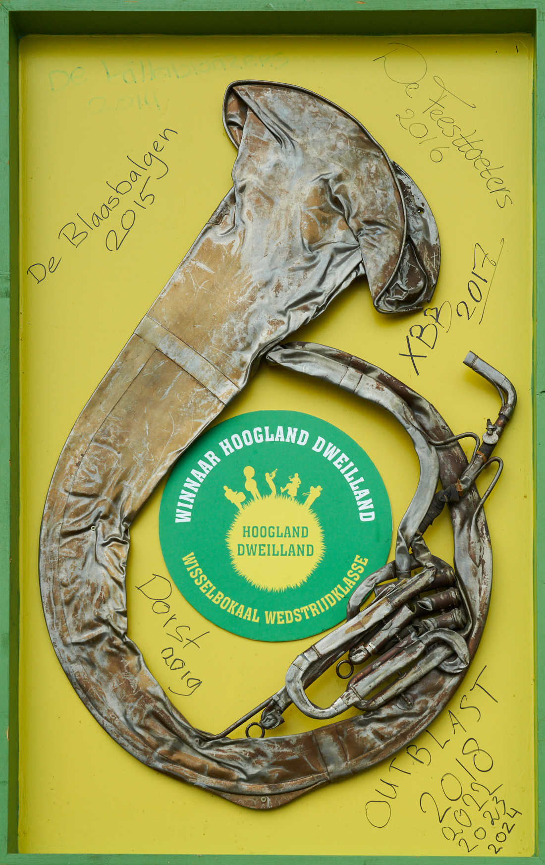 Wisseltrofee Hoogland Dweilland Hoogland Dweilland wisseltrofee