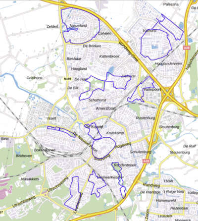 Beweegroutes in Amersfoort met Femke Bol route