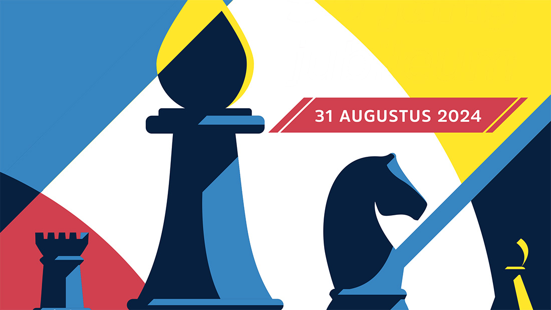 Schaakvereniging Hoogland JUBILEUM 2024 affiche