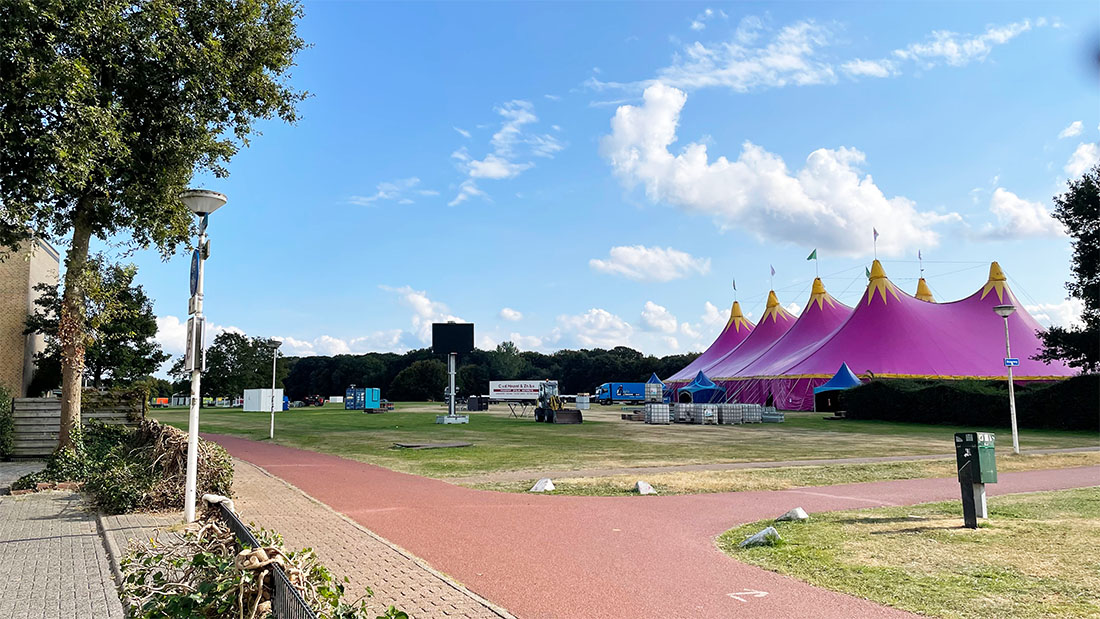 Dorpsfeest Hoogland feesttent