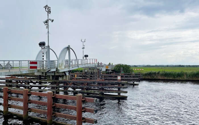 Fietsbrug over de Eem opnieuw afgesloten