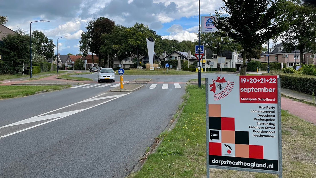 Kort Hooglands nieuws september nr 3 Hooglandse rotonde