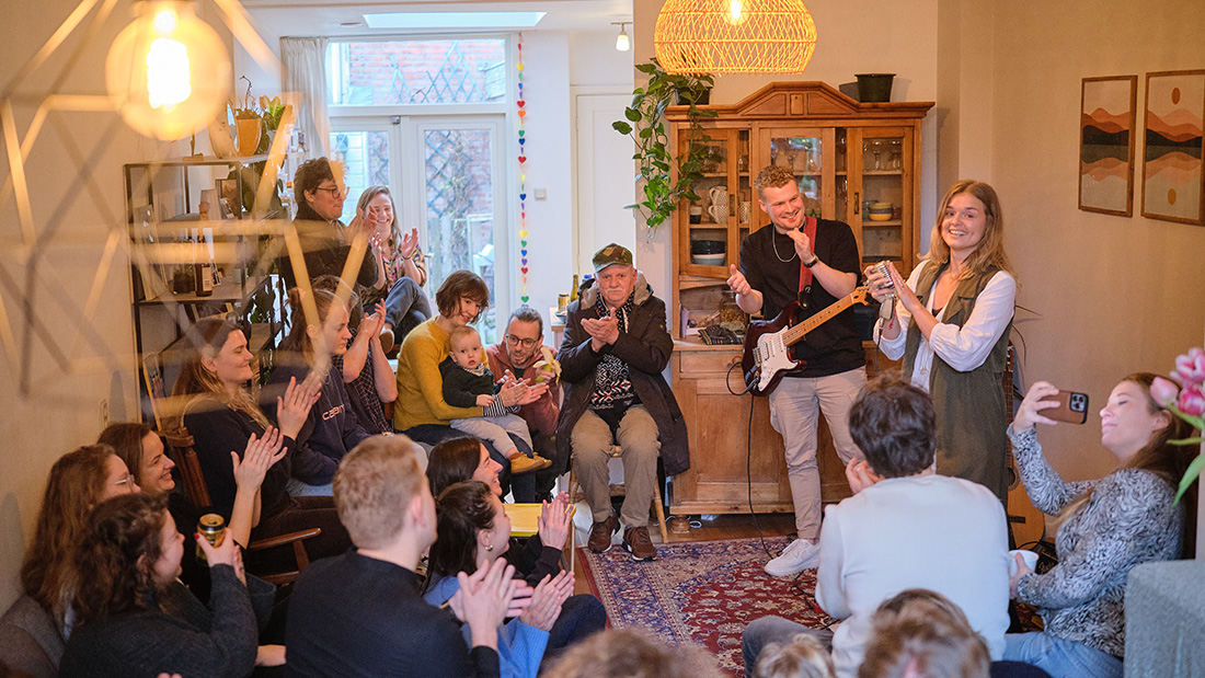 Gluren bij de Buren wintereditie Coen Koppen
