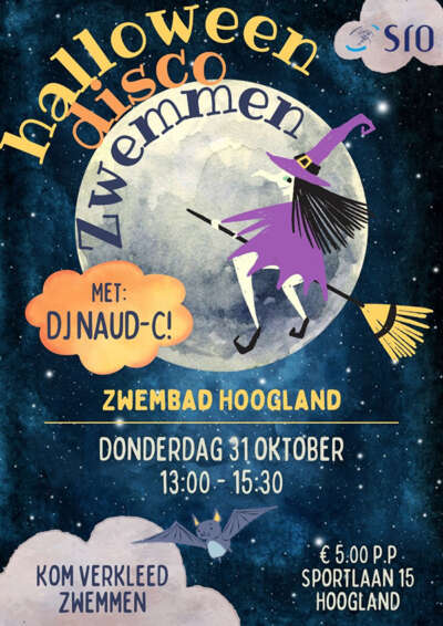 Kort Hooglands nieuws - Halloween zwemmen