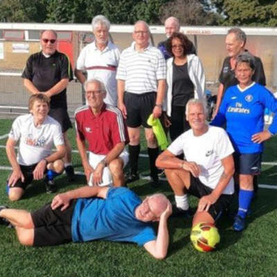 Vitaal oud worden in Hoogland Walking voetbal