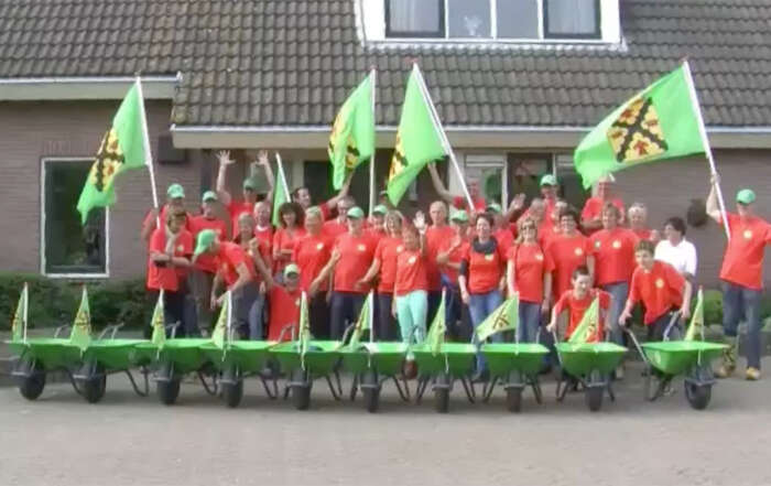 Kruiwagentocht 2014 Den Haag Hoogland