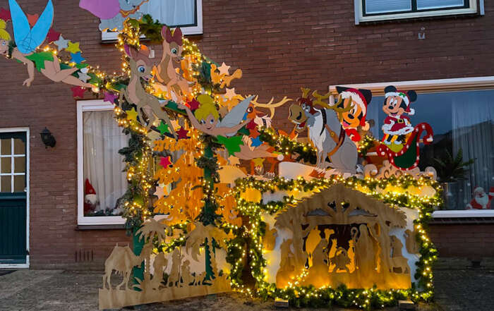 Kersttafereel Hoogland