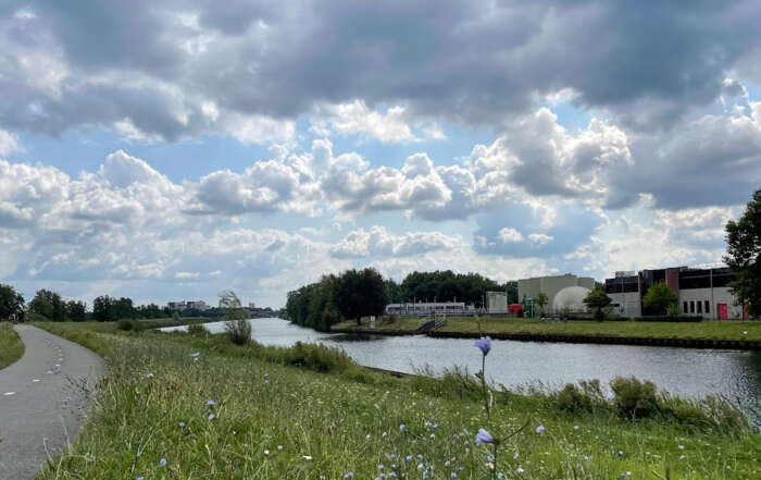 Windturbines op Isselt