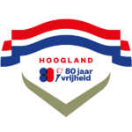 80 jaar vrijheid Hoogland logo