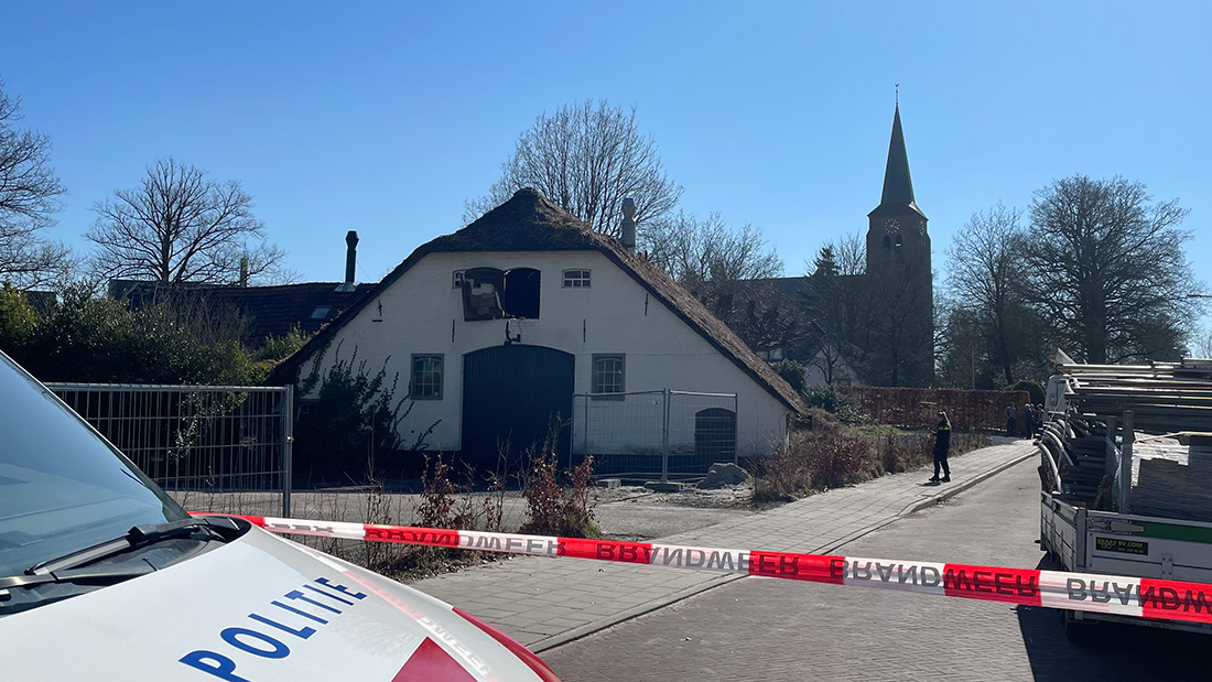 Gloeiende Gerrit politieonderzoek met toren