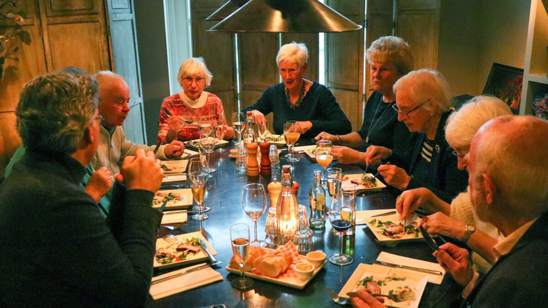 Lentediner in De Faam door Lions Hoogland