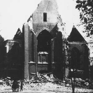 Sint Martinustoren verwoest