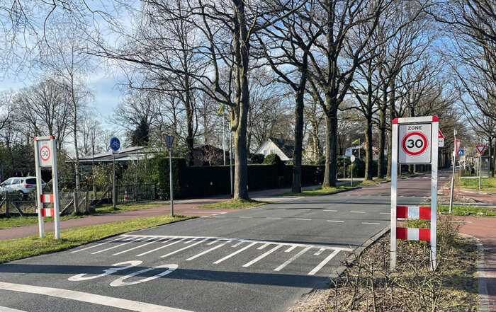 30 km/uur in heel Hoogland