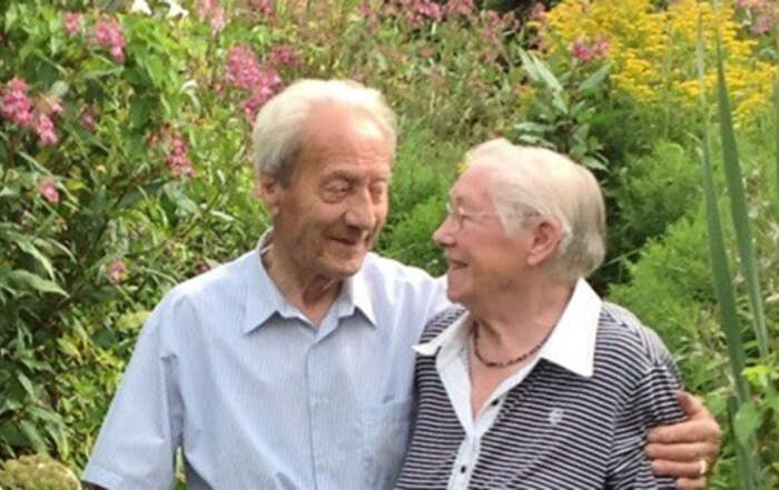 Bruidspaar Rooke Schimmel 75 jaar