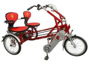 Kort Hooglands nieuws duofiets