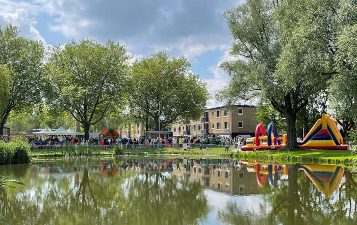 Polsstokverspringen Berkenvijver Hoogland
