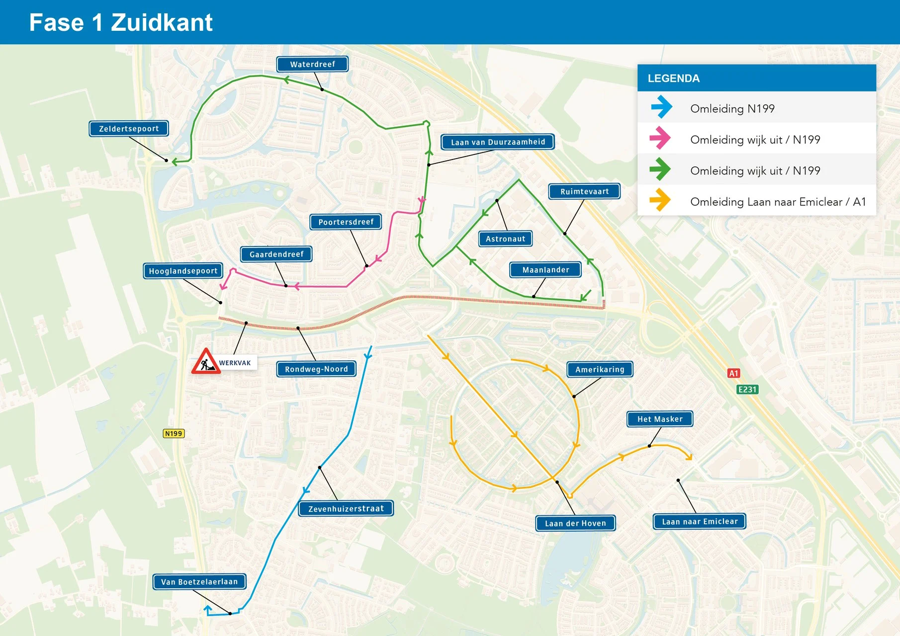 Rondweg-Noord fase 1 zuidkant