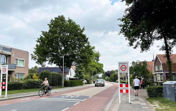 30 km:u op Zevenhuizerstraat en Bieshaarlaan