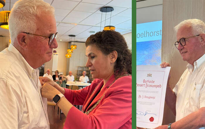 Flip Vreugdenhil scheidend voorzitter Kapel van Coelhorst