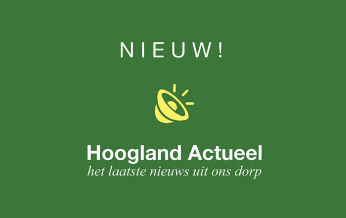 Hoogland Actueel nieuwsbrief