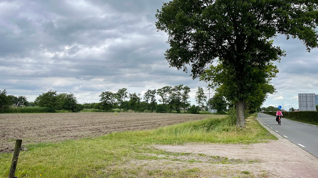 Ingang islamitische aan parallelweg Bunschoterstraat