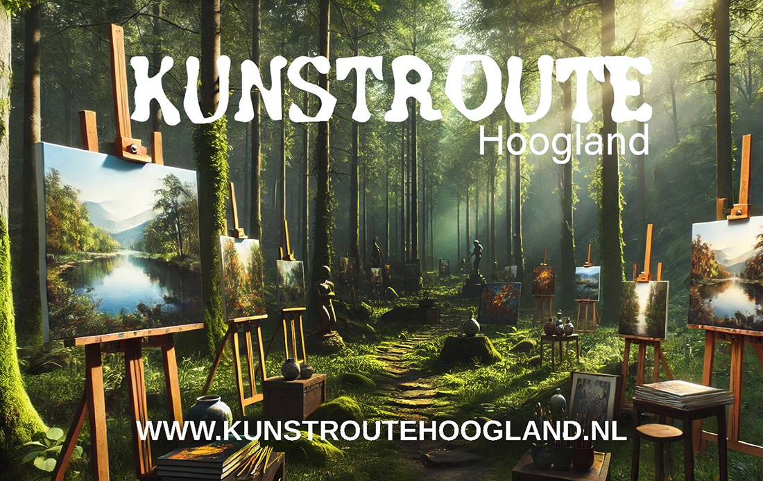 Kunstroute Hoogland - Kunstwerken in het bos