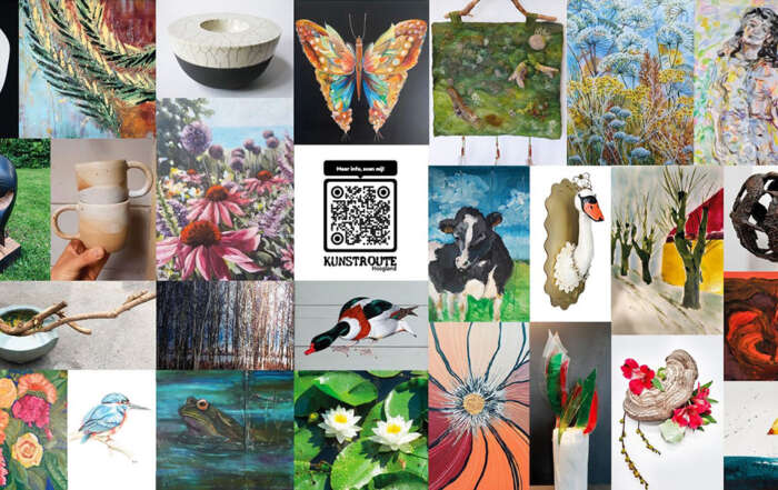 Kunstroute Hoogland - Overzicht kunstwerken