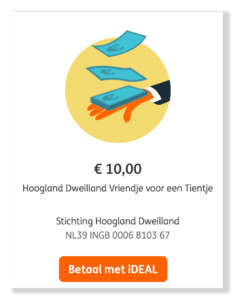 Hoogland Dweilland betaal tikkie