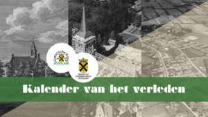 Kalender van het verleden cover met geel