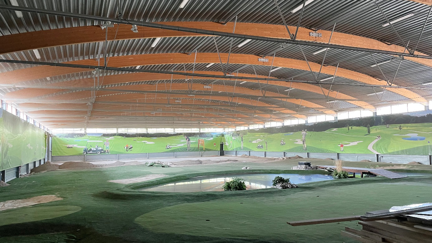 Padelpaleis bij golfclub