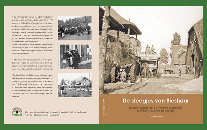 Boek: De steegjes van Bieshaar - door Ruud Hopster - cover