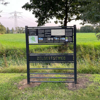 Informatiebord Zeldertseweg