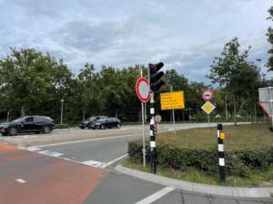 Maatweg afgesloten Kort Hooglands nieuws