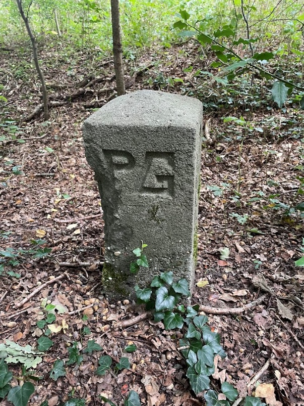 Mussertpalen in Hoogland